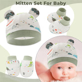 Baby Safety Cap, Socks Hand Mittens (Set of 3)